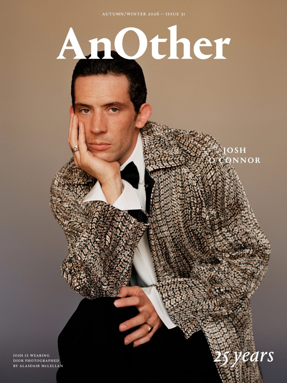 AnOther Magazine Issue 51, Josh O'Connor cover