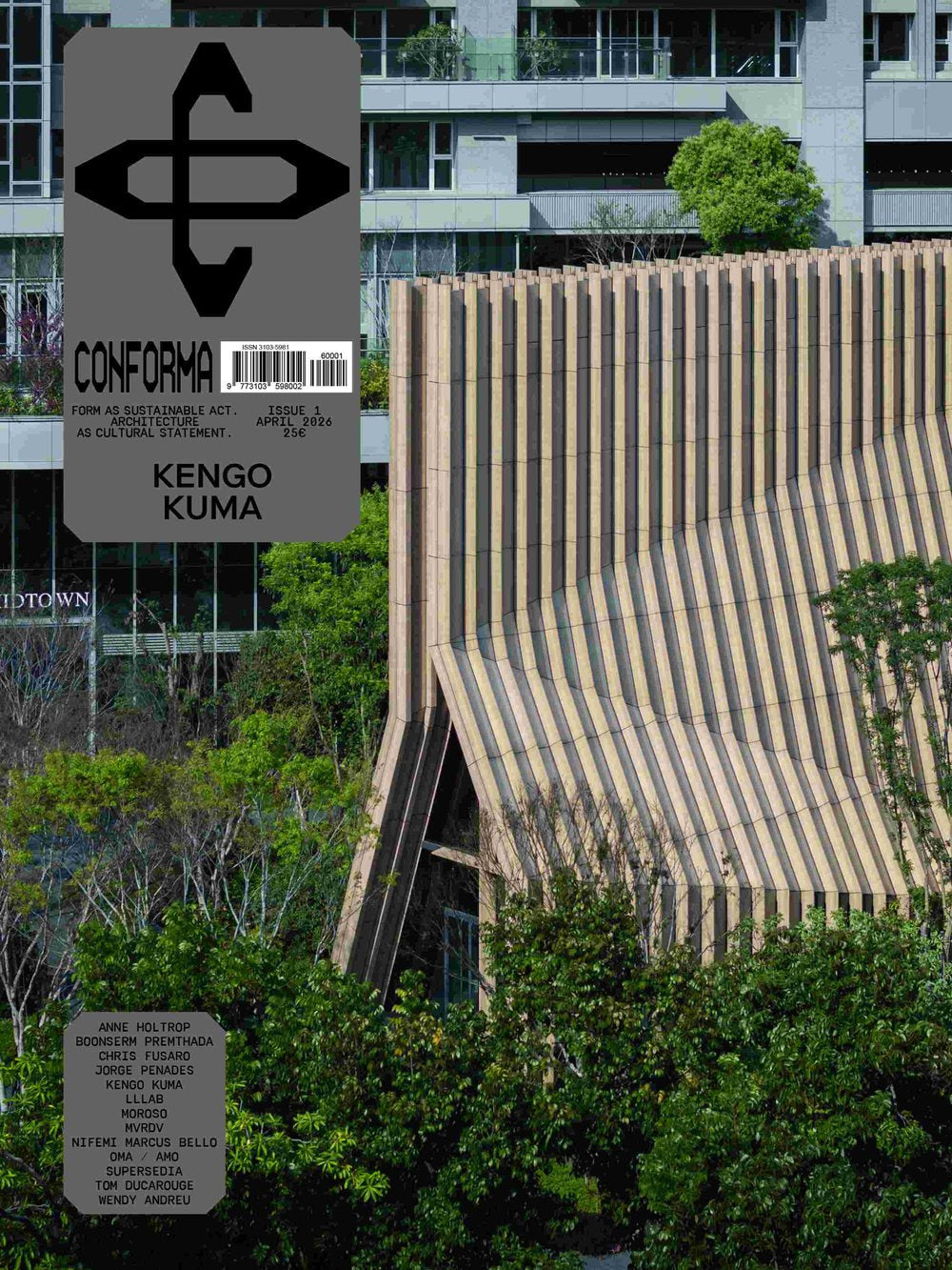Conforma — Issue 1, alternative cover 2