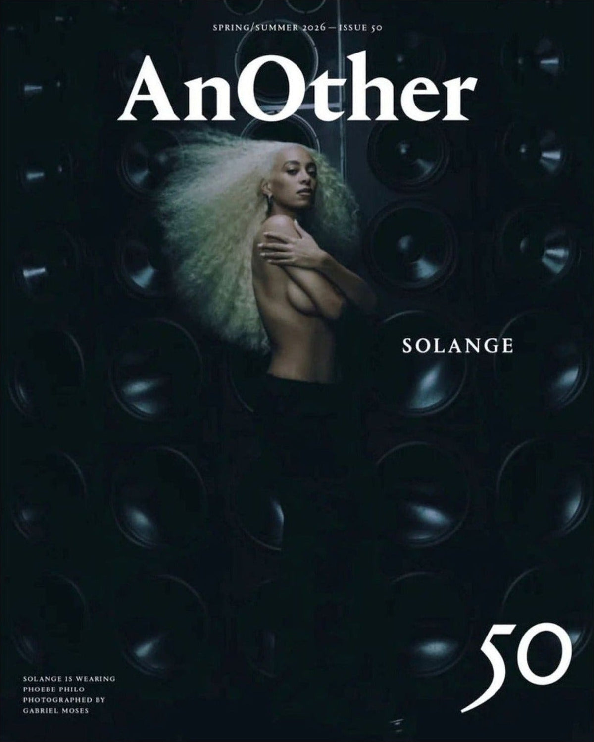 AnOther Magazine — Issue 50, front cover