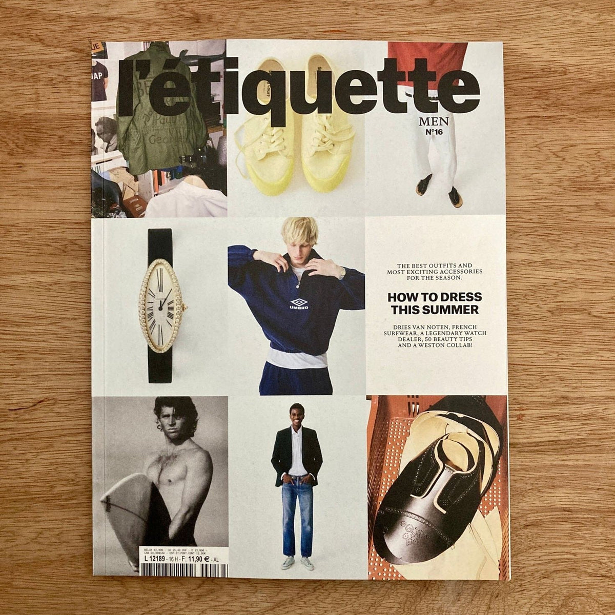 L'Étiquette Men — Issue 16, front cover