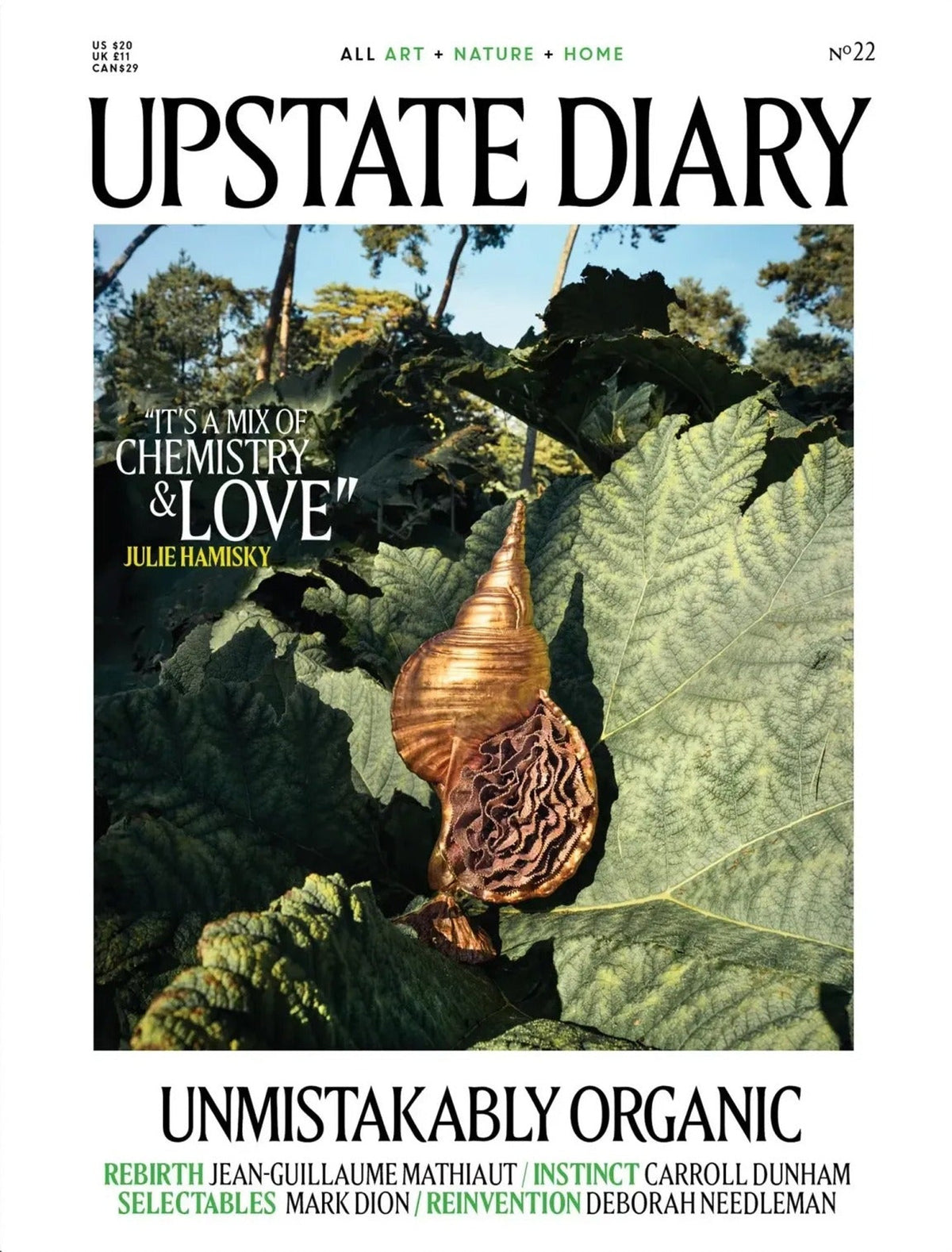 Upstate Diary — Issue 22, front cover
