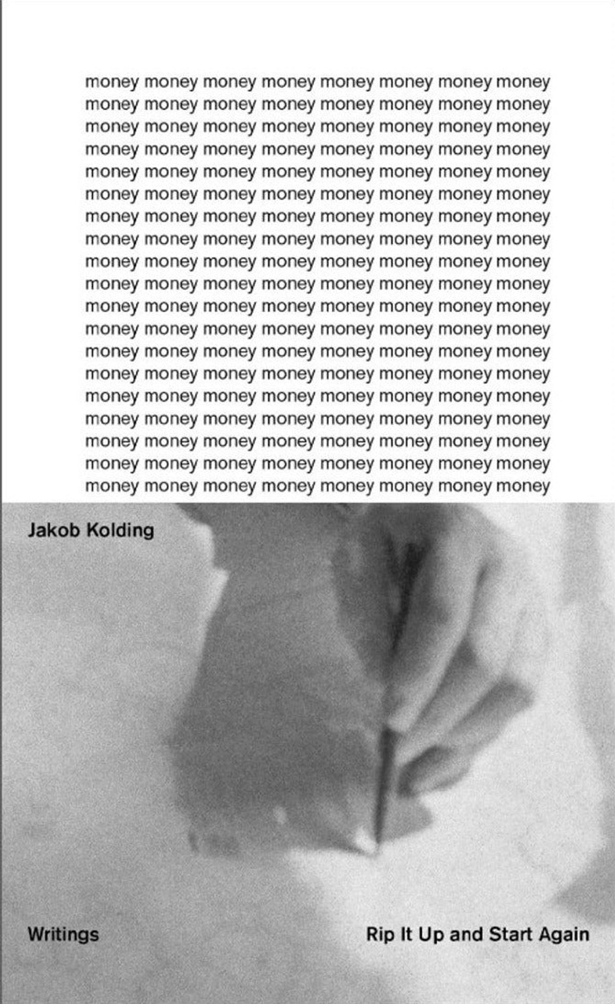 Jakob Kolding — Writings, front cover