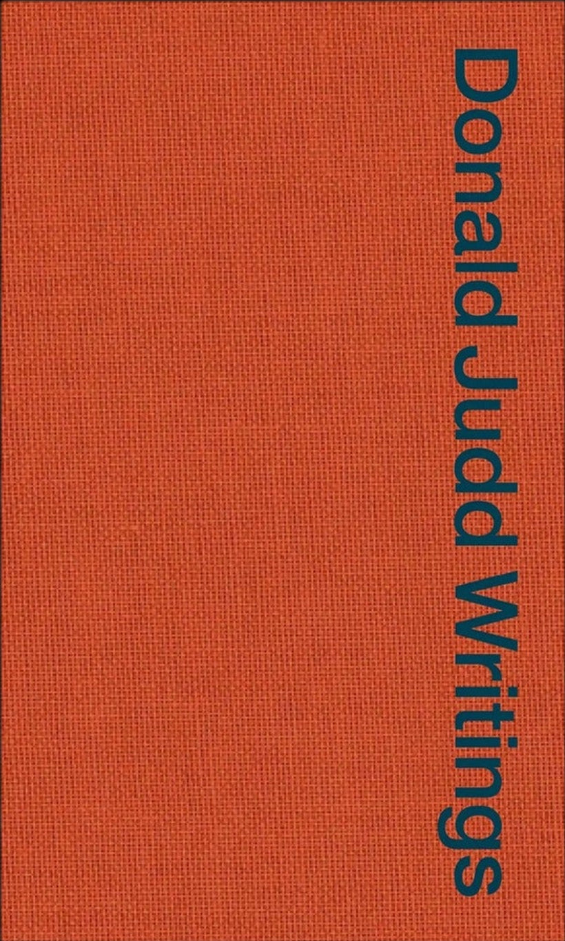 Donald Judd Writings