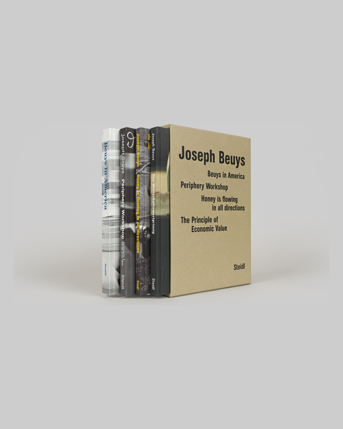 Joseph Beuys — Four Books in a Box, inside pages 1