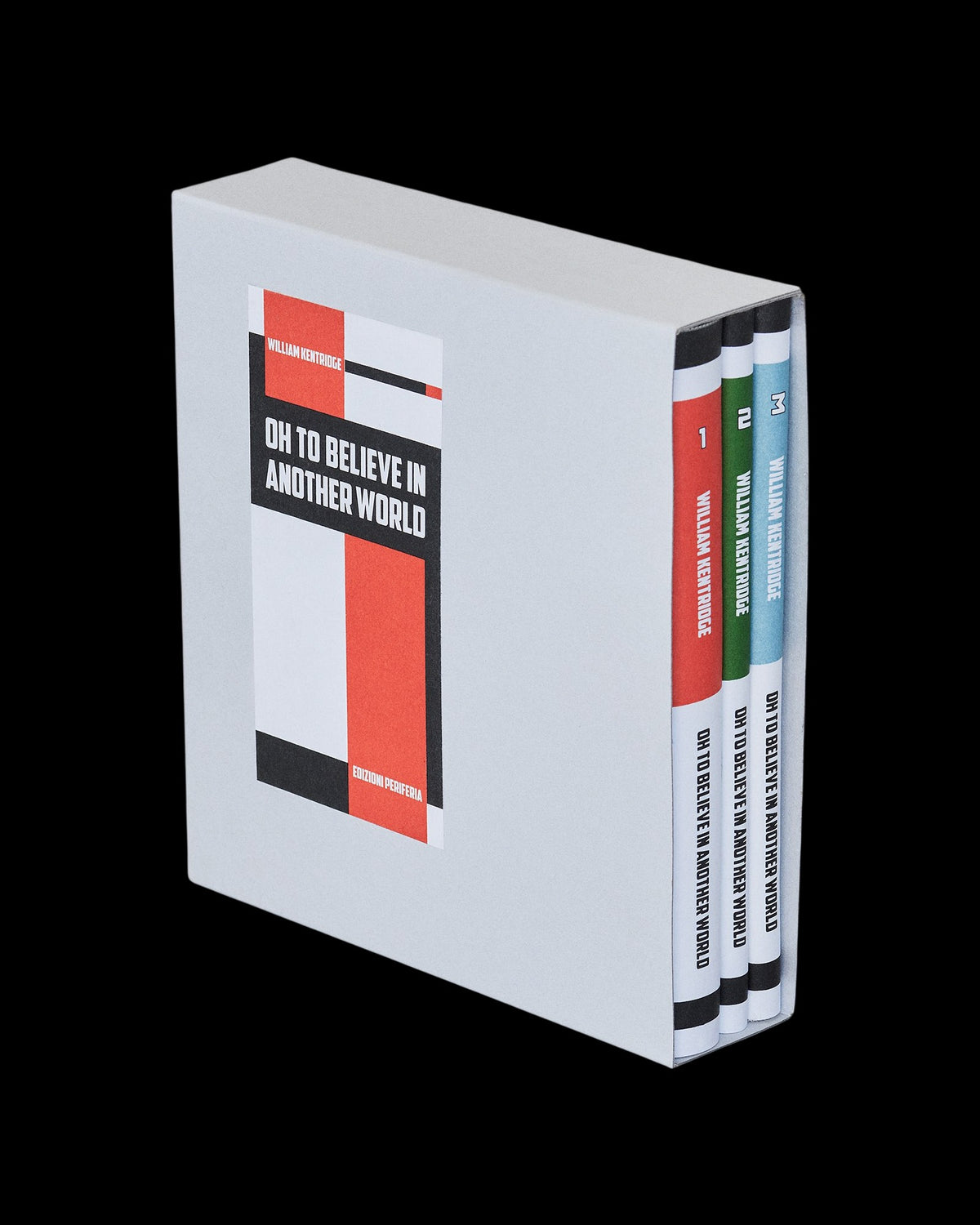 William Kentridge — Oh To Believe in Another World, slipcase