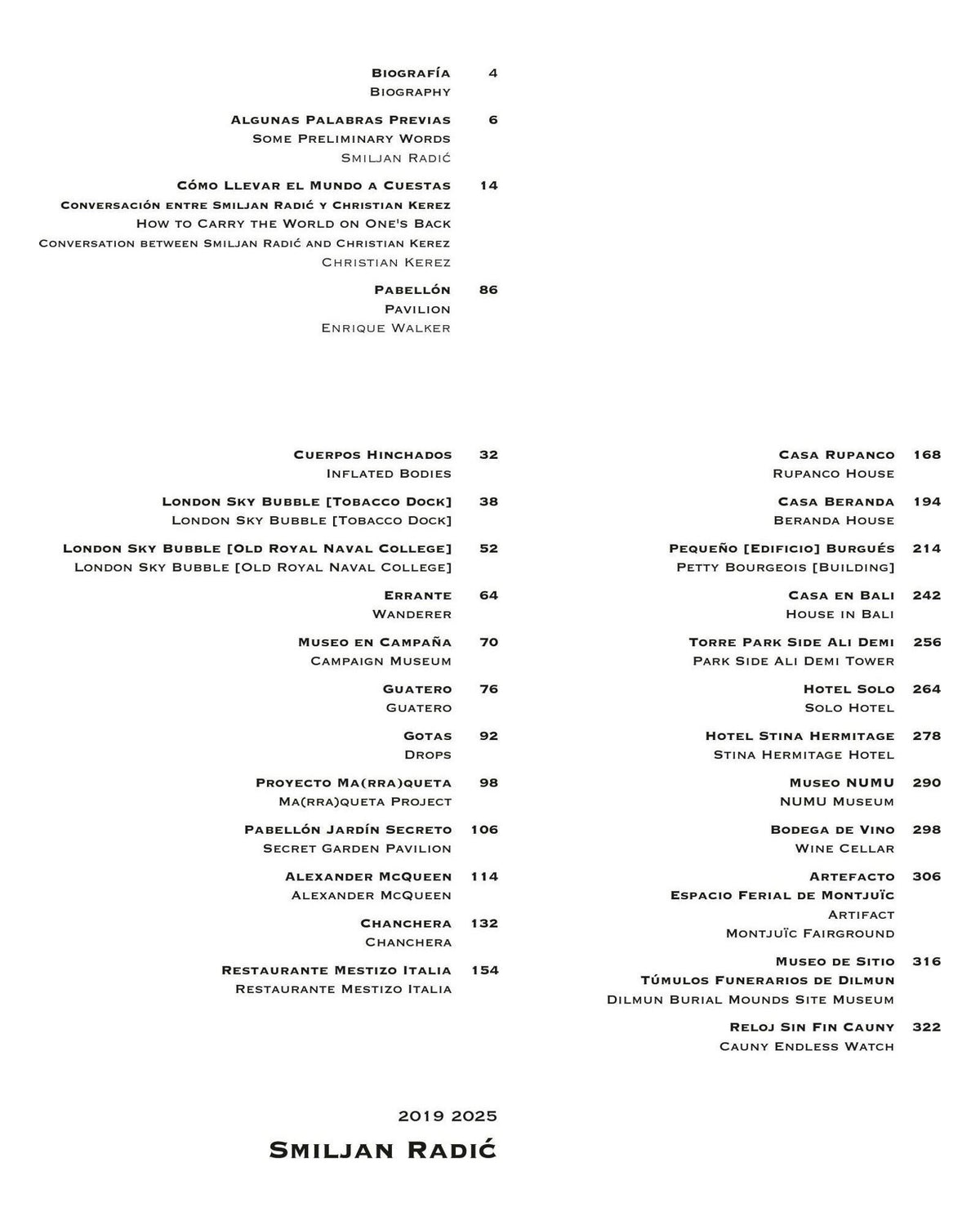 El Croquis — Issue 232: Smiljan Radić, inside pages 1