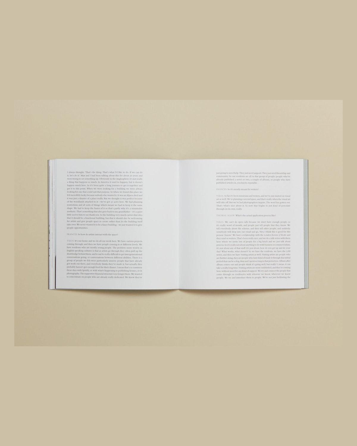 Luncheon — Special Issue: The Hinterland of the Senses, inside pages 4