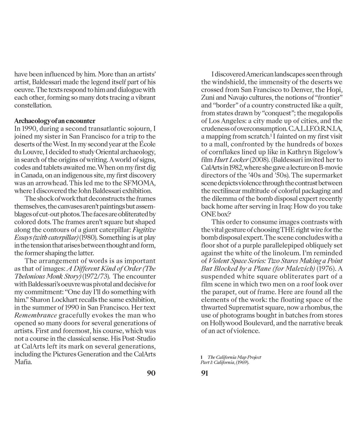 John Baldessari — Transatlantique, inside pages 5