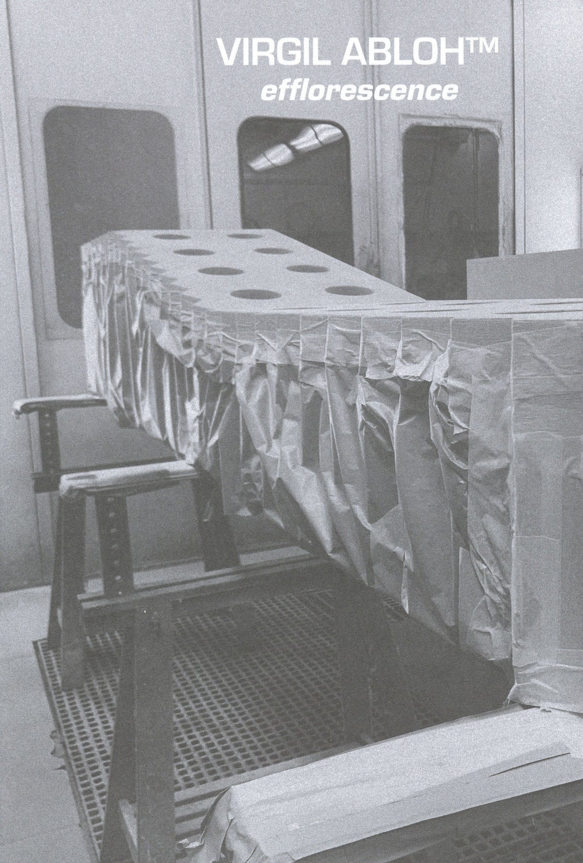 Virgil Abloh Efflorescence Concrete Furniture Collection, front cover
