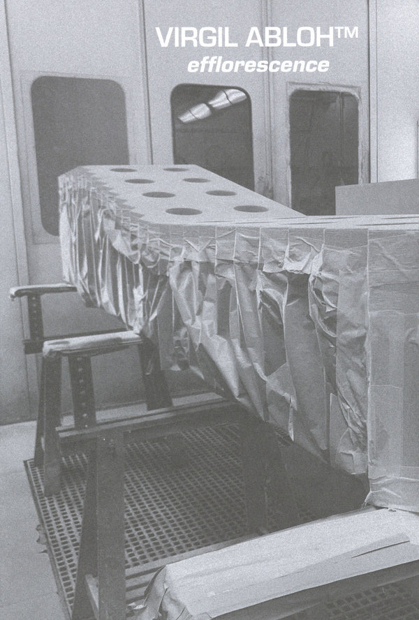 Virgil Abloh Efflorescence Concrete Furniture Collection