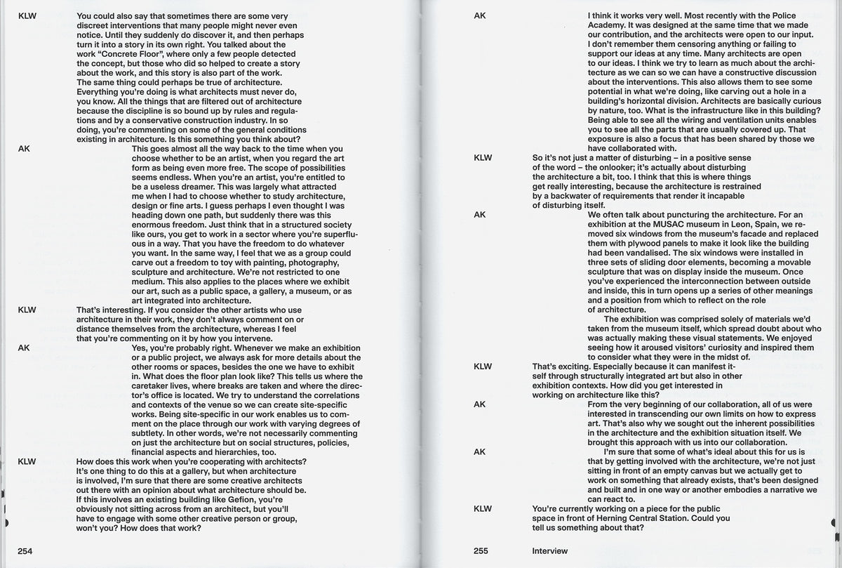 A Kassen — Works in Architecture, inside pages 4