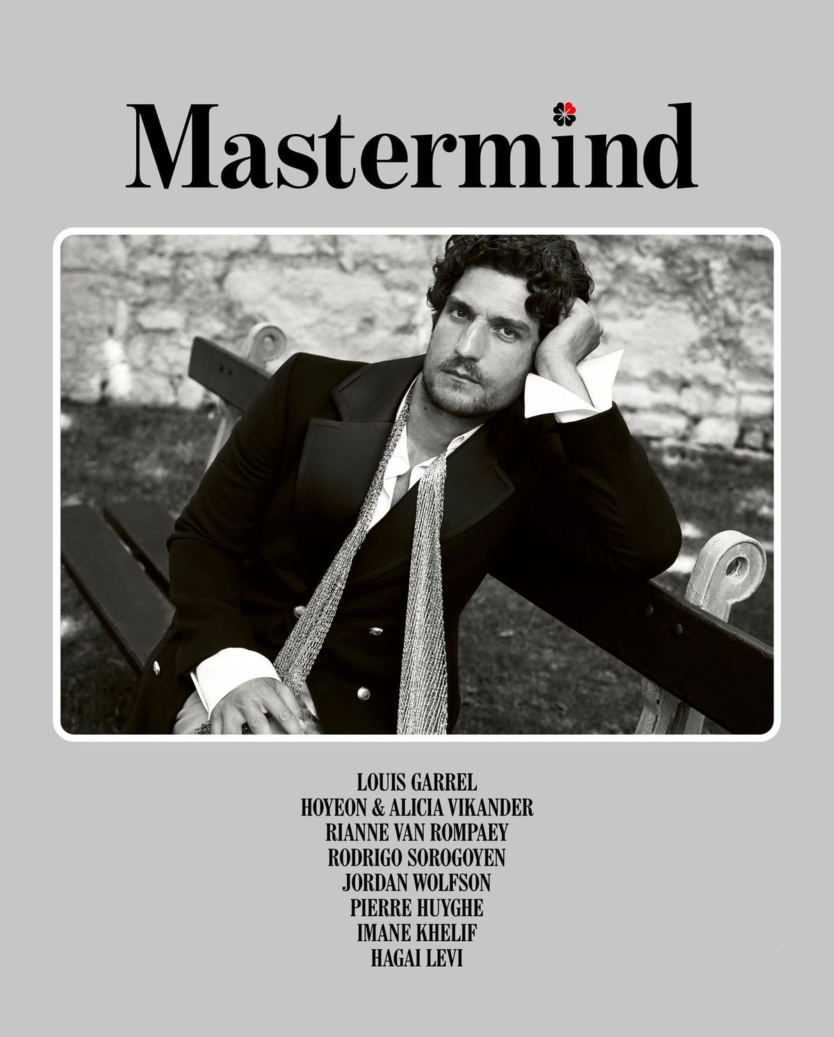 Mastermind issue 20, cover with Louis Garrel