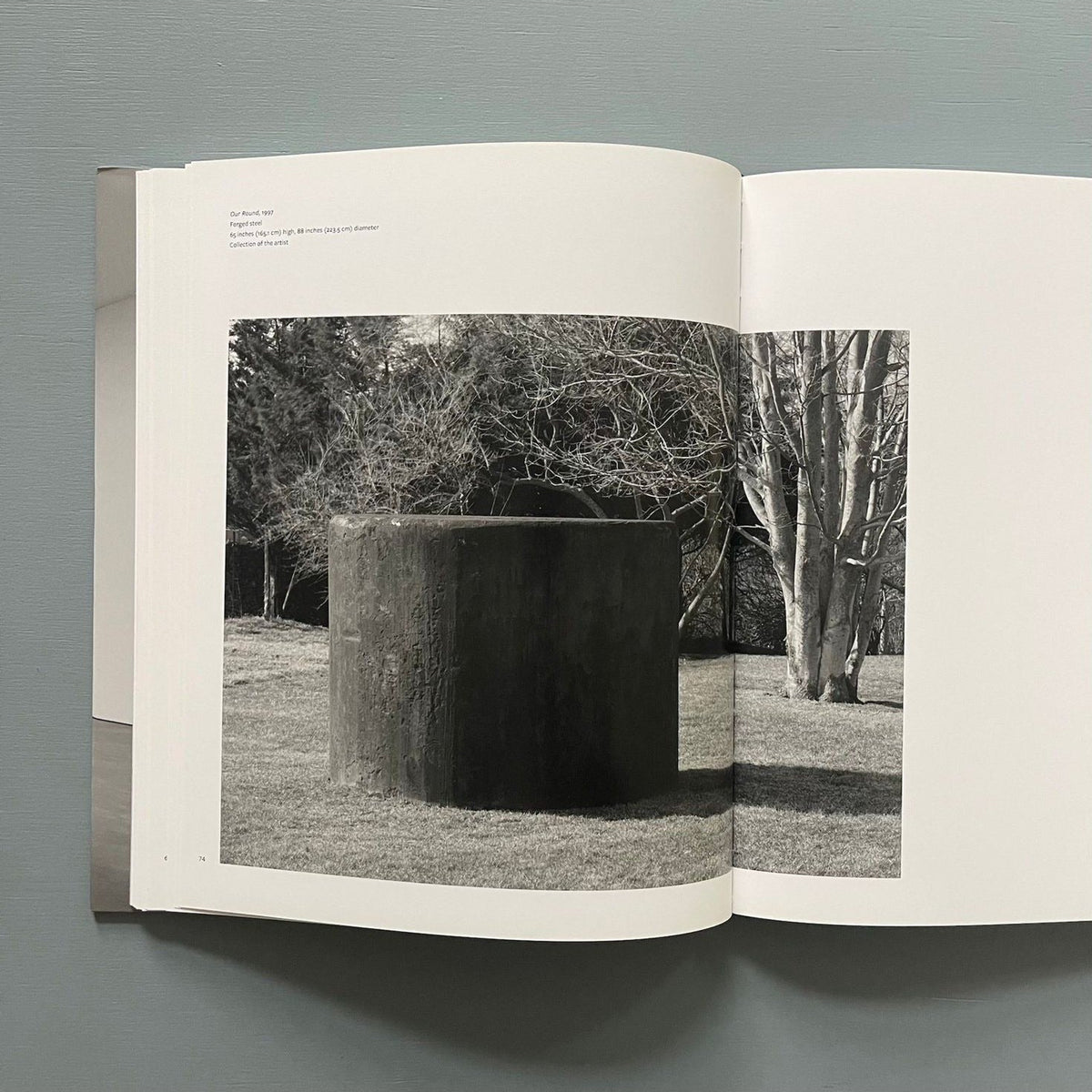 Richard Serra — Forged Steel, inside pages 9