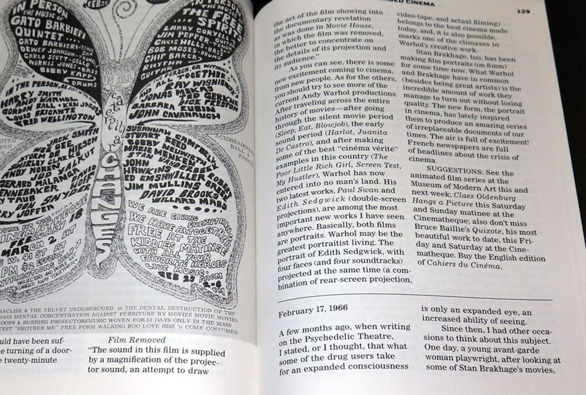 Jonas Mekas — Scrapbook of the Sixties: Writings 1954–2010, inside pages 6