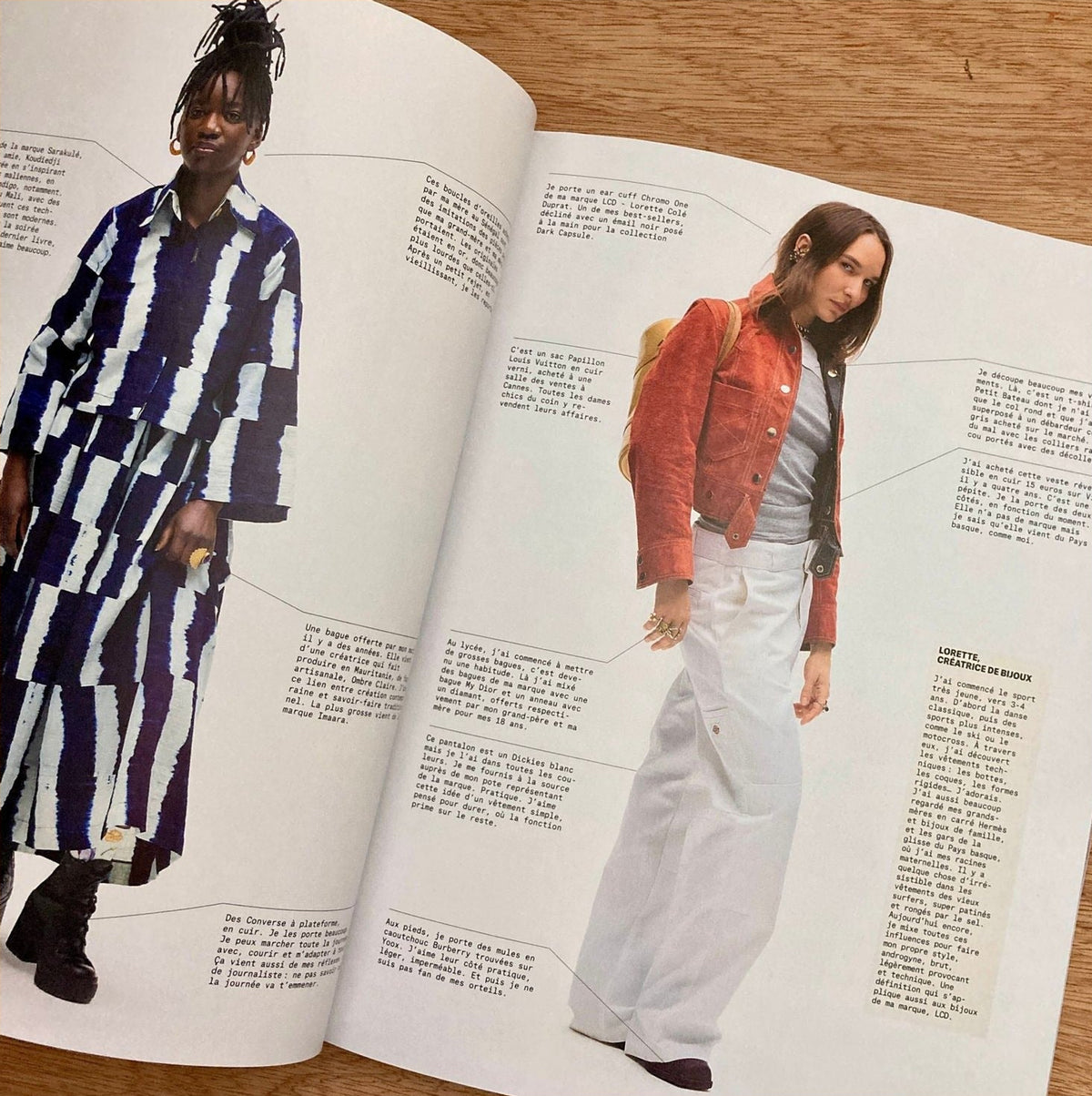 L'Étiquette Femme — Issue 7, inside pages 8