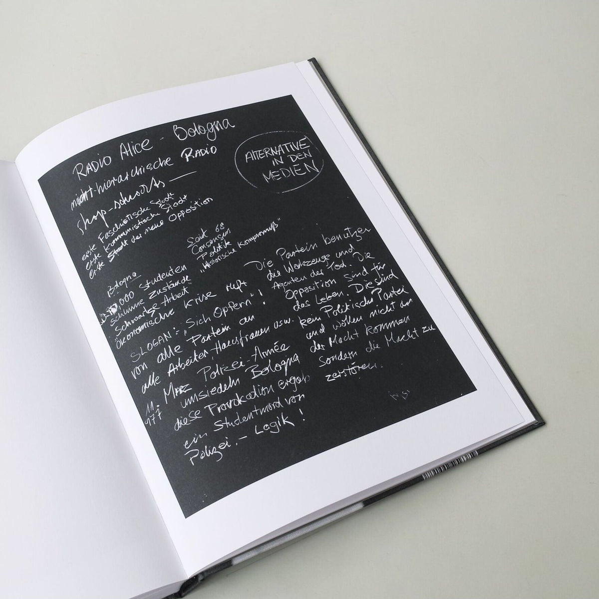 Joseph Beuys — Periphery Workshop: documenta 6, 24–30 June 1977, inside pages 7