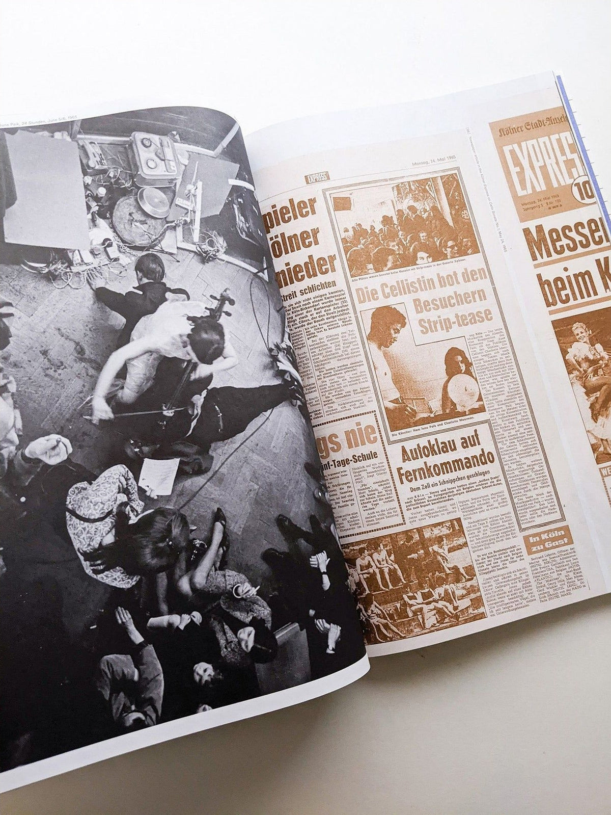 Nam June Paik — I Expose the Music, inside pages 5