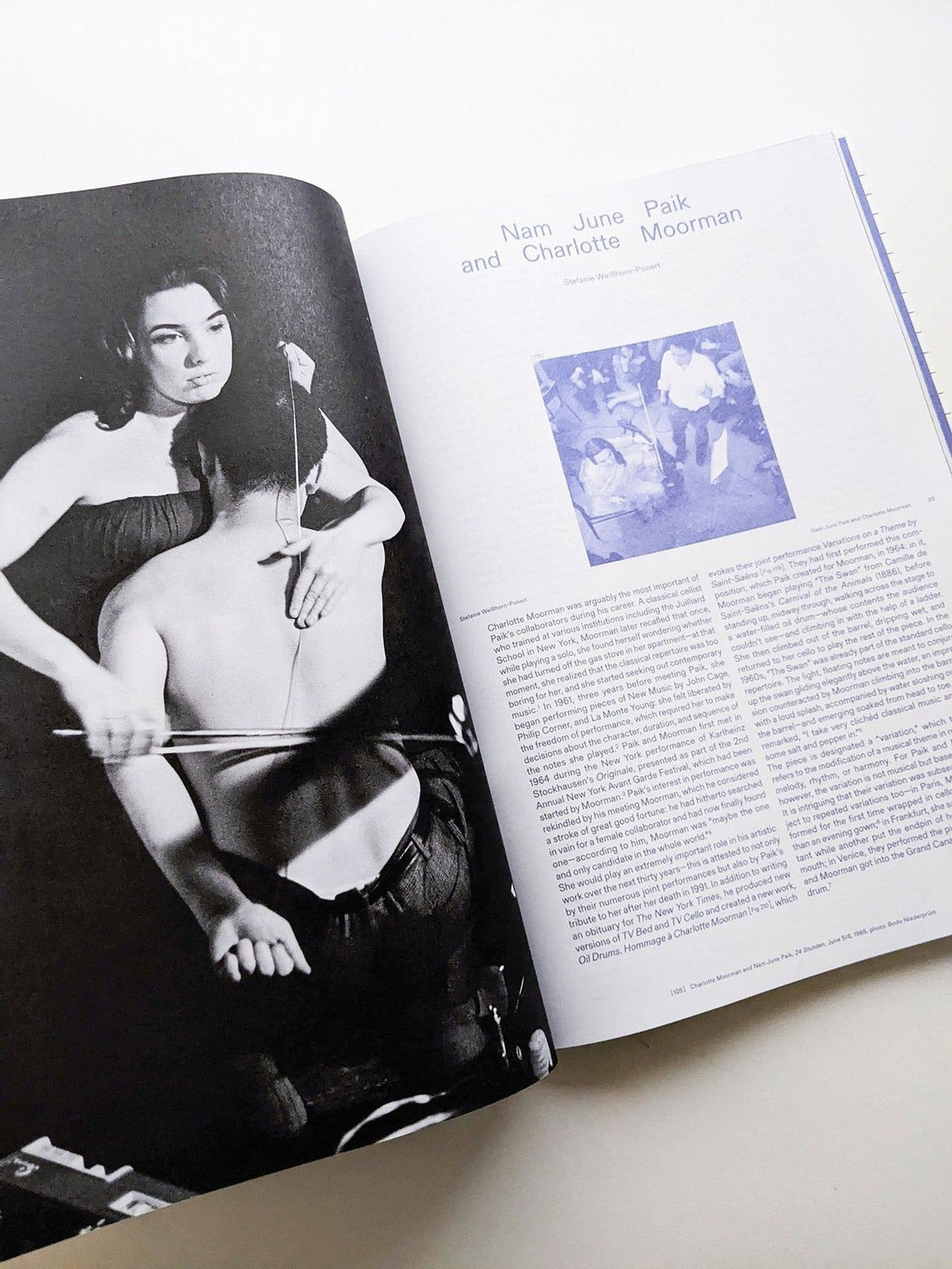 Nam June Paik — I Expose the Music, inside pages 6