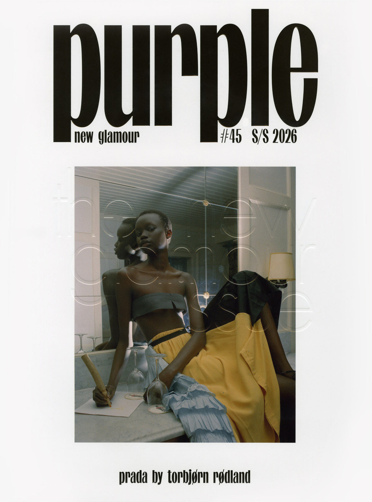 Purple — Issue 45: The New Glamour Issue, alternative cover 2