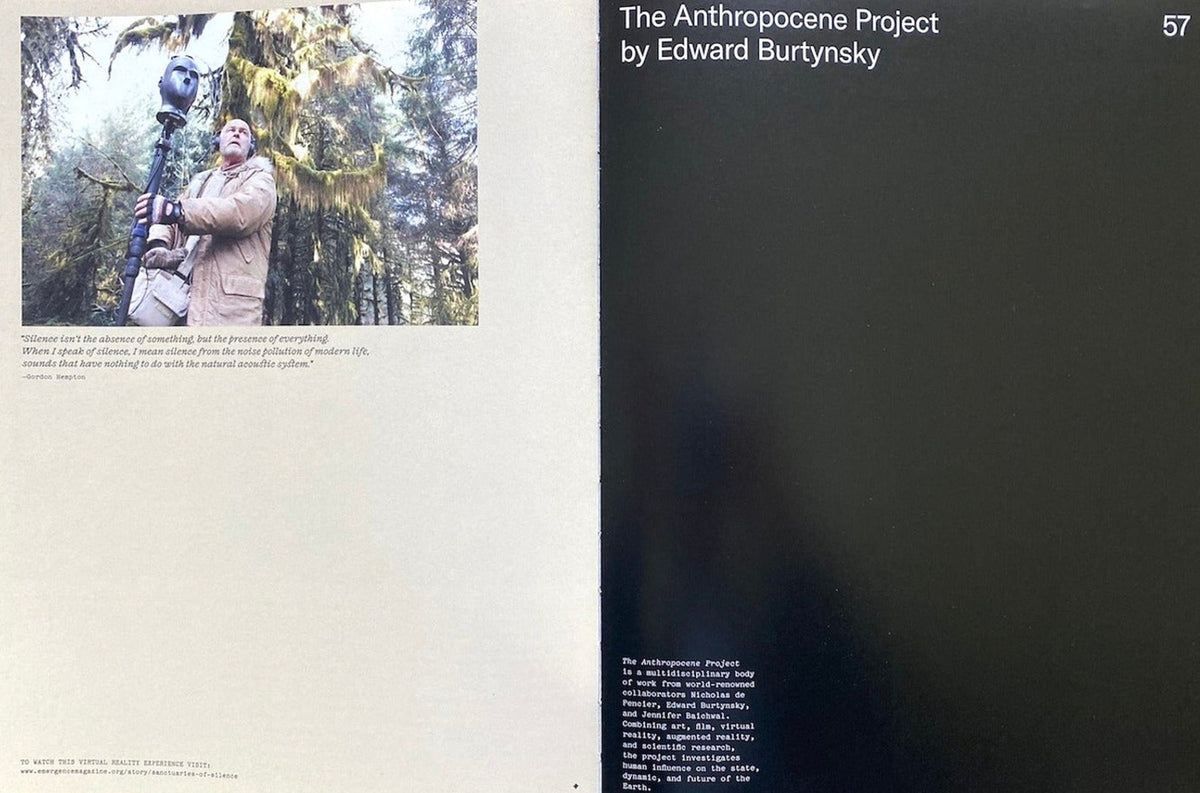 Emergence Magazine, Volume 1, inside pages 9