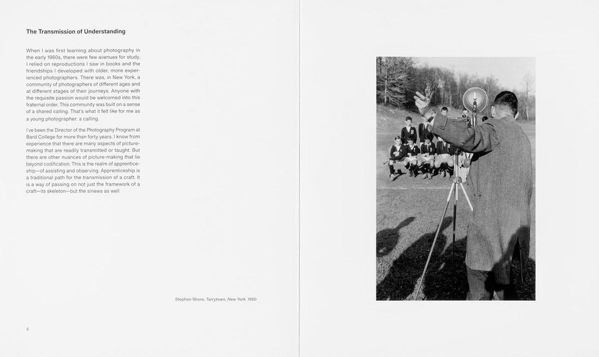 Stephen Shore, The Mental Image, inside pages 4