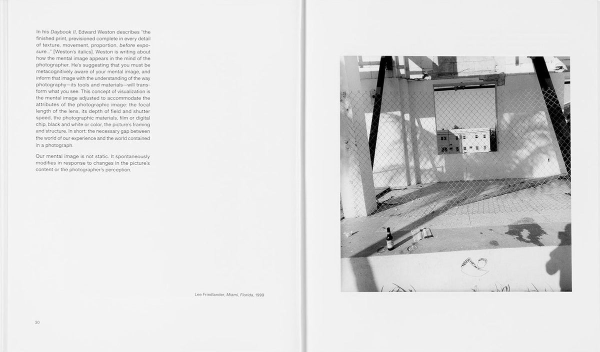 Stephen Shore, The Mental Image, inside pages 9