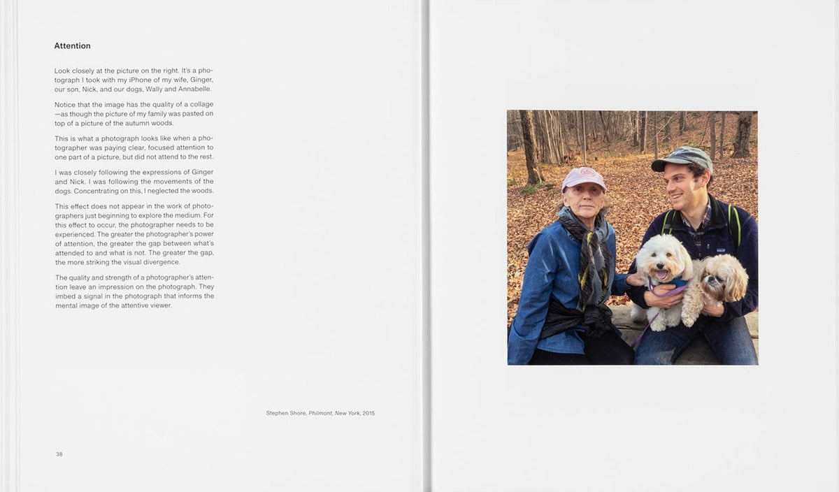 Stephen Shore, The Mental Image, inside pages 11