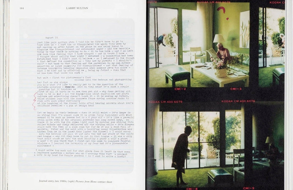 Larry Sultan, Water Over Thunder: Selected Writings, inside pages 8