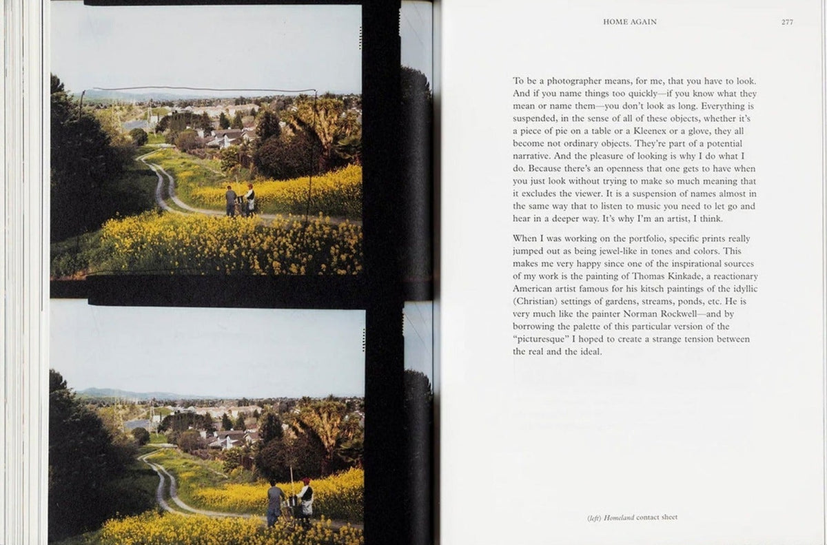 Larry Sultan, Water Over Thunder: Selected Writings, inside pages 11