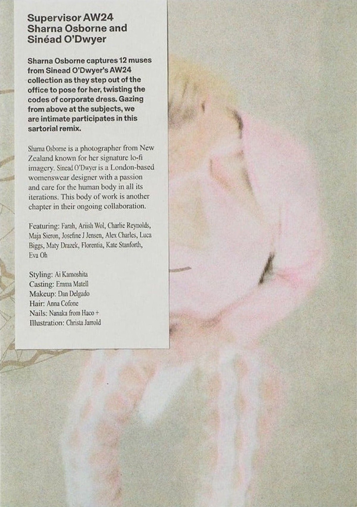 Sharna Osborne & Sinéad O'Dwyer, No.47 Supervisor AW24, inside pages 2