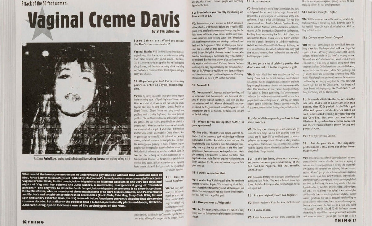 THING: Issues 1 to 10, 1989 to 1993, inside pages 6