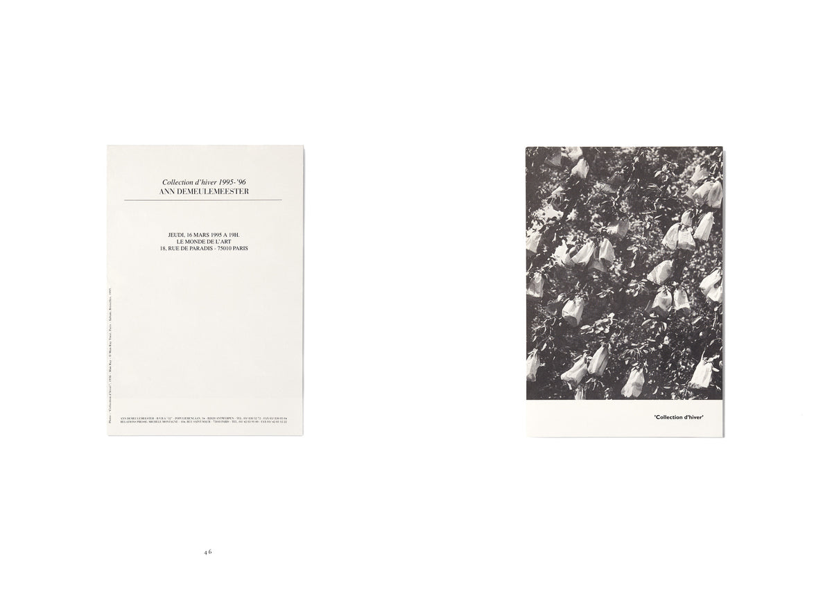 Ann Demeulemeester — PRINT, inside pages