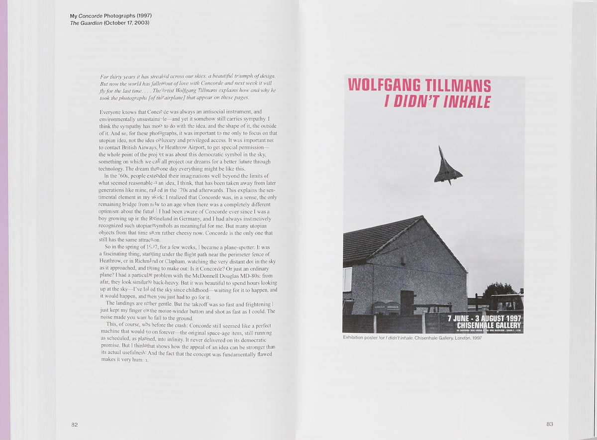 Wolfgang Tillmans — A Reader, inside pages