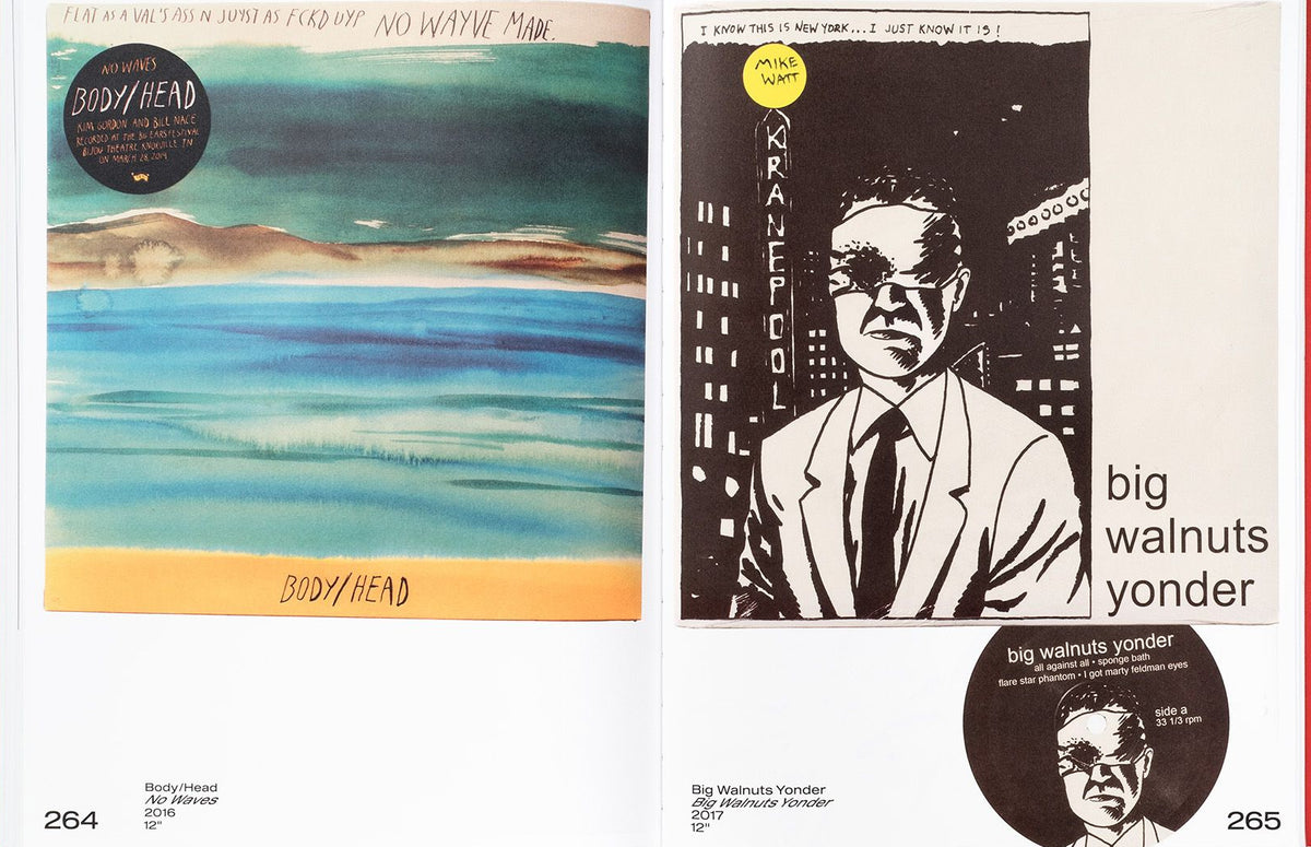 Raymond Pettibon — Nervous Breakdown: Album Covers, inside pages