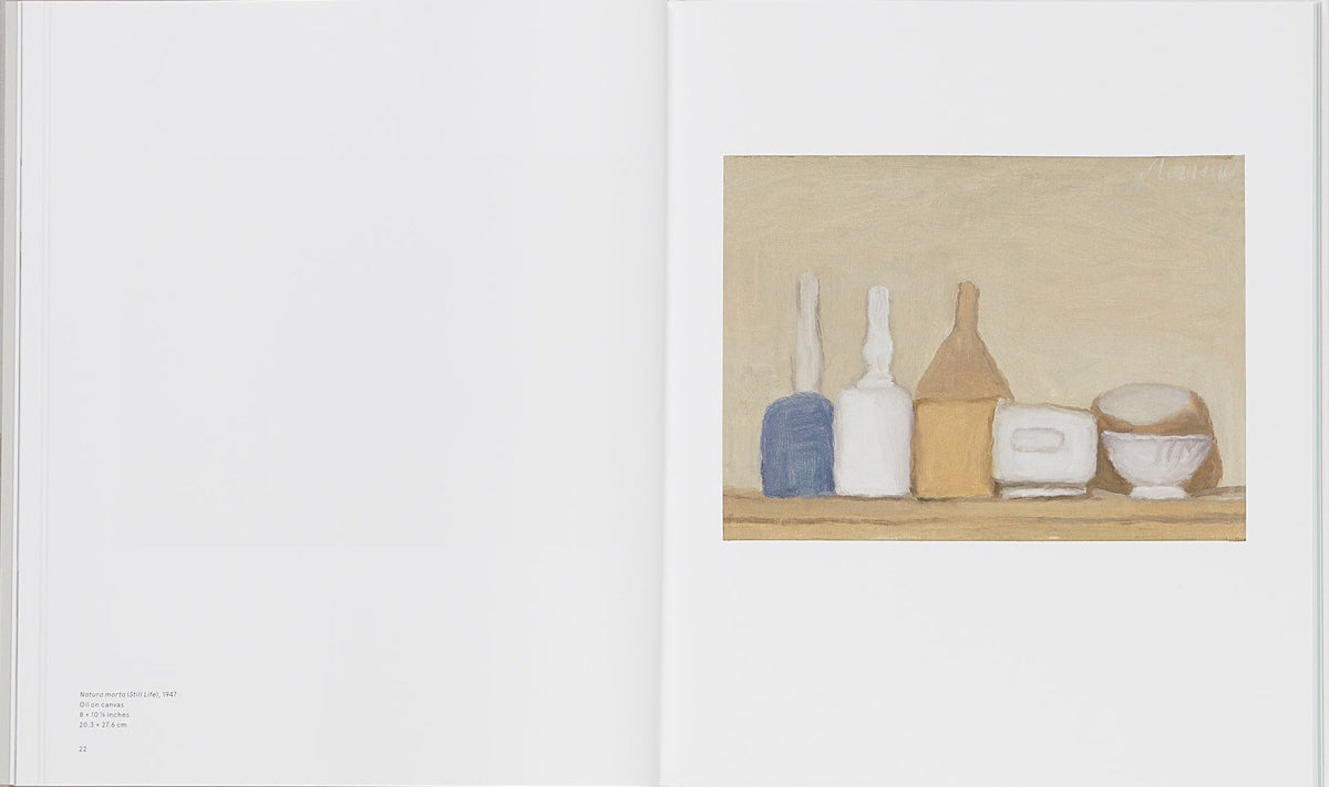 Giorgio Morandi — Late Paintings, inside pages