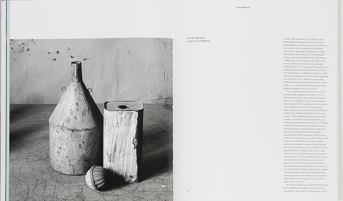 Giorgio Morandi — Late Paintings, inside pages