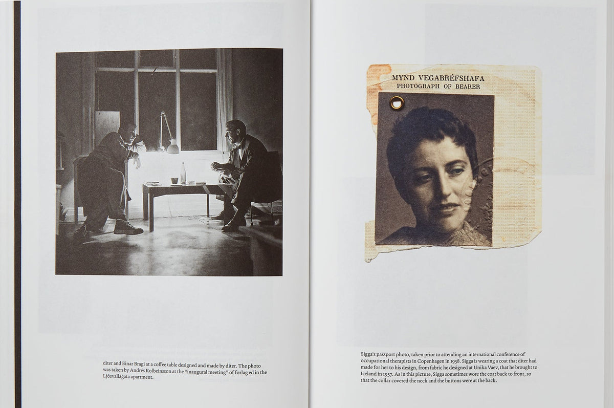 Sigríður Björnsdóttir — Dieter Roth in My Life: Memories, inside pages