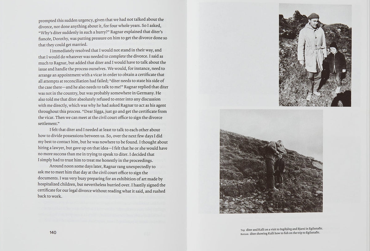 Sigríður Björnsdóttir — Dieter Roth in My Life: Memories, inside pages