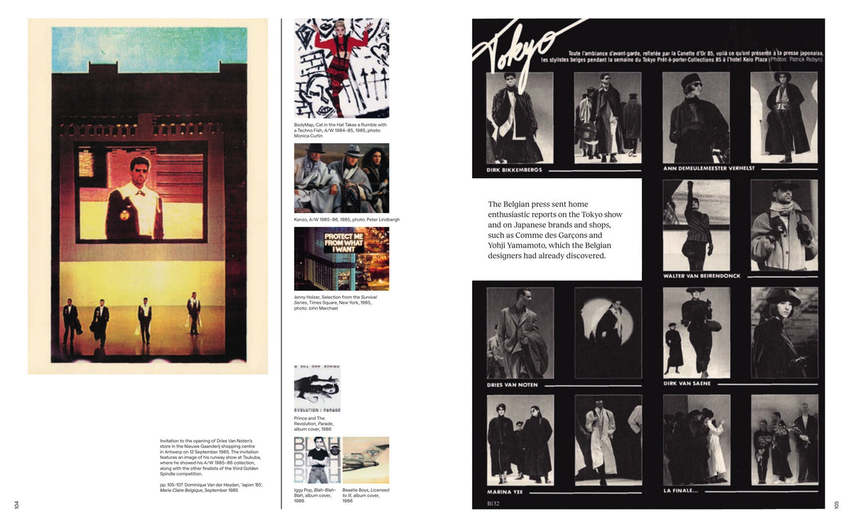 The Antwerp Six, inside pages