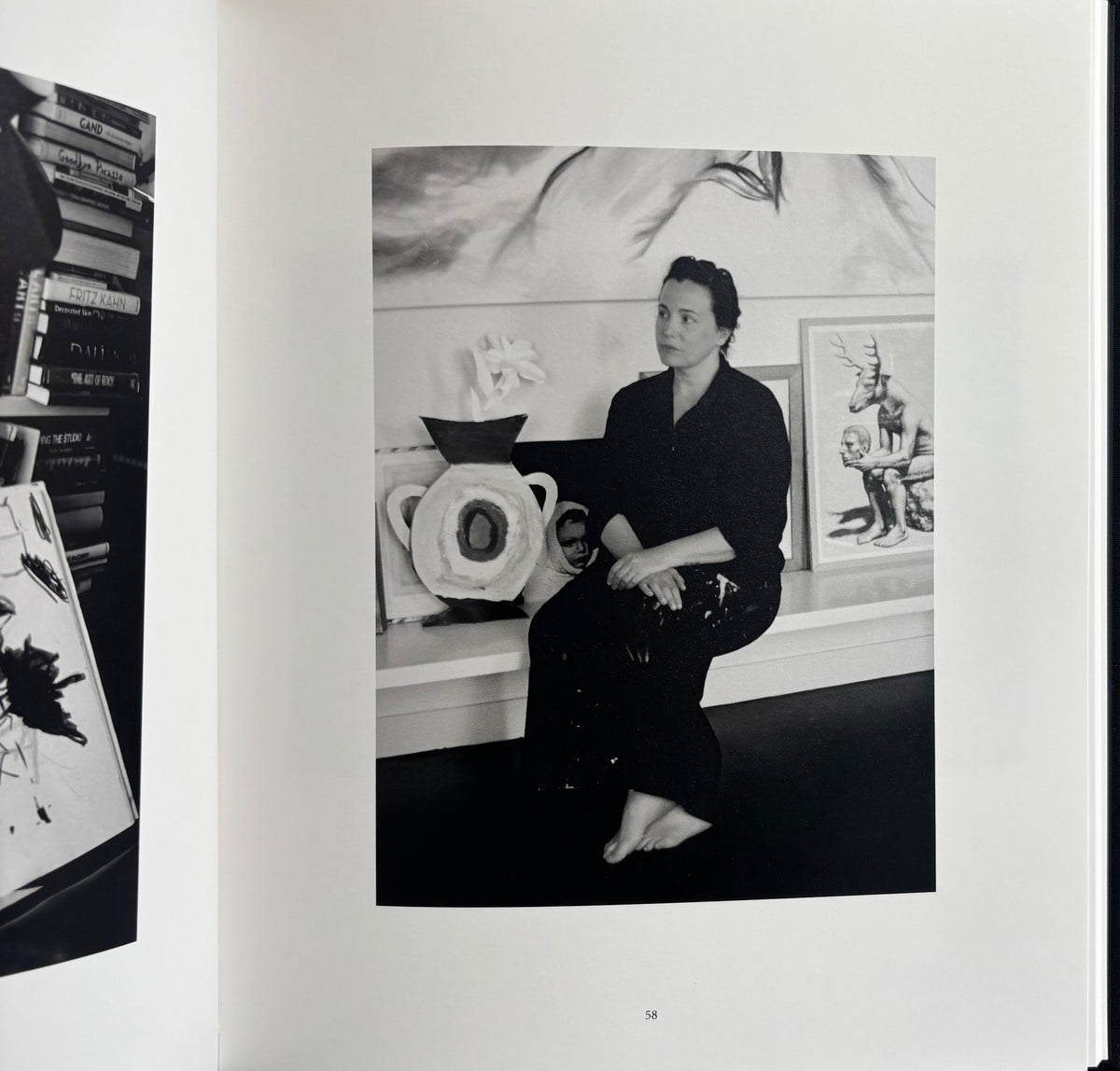 Tea Sirbiladze — Artists in Their Studios, inside pages