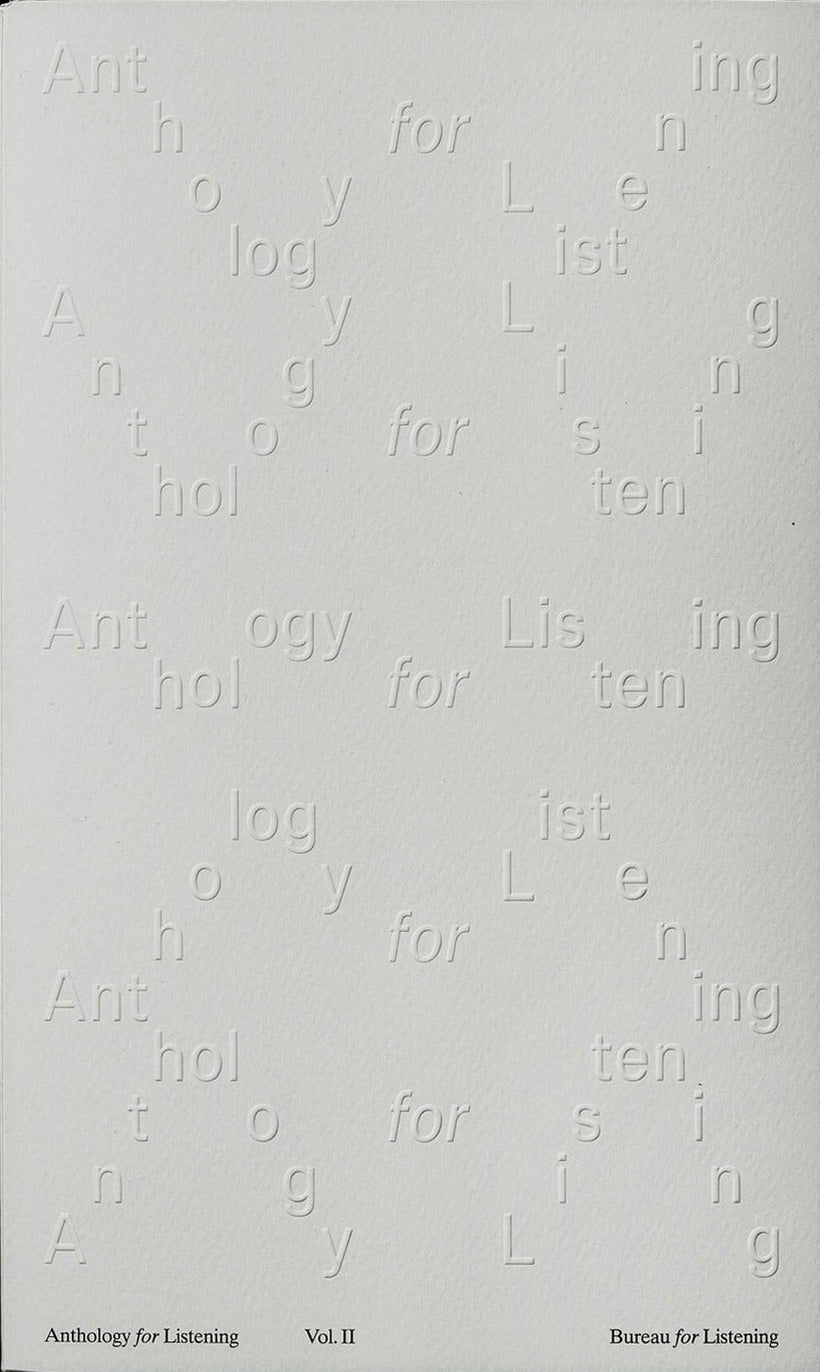 Anthology for Listening, Volume II