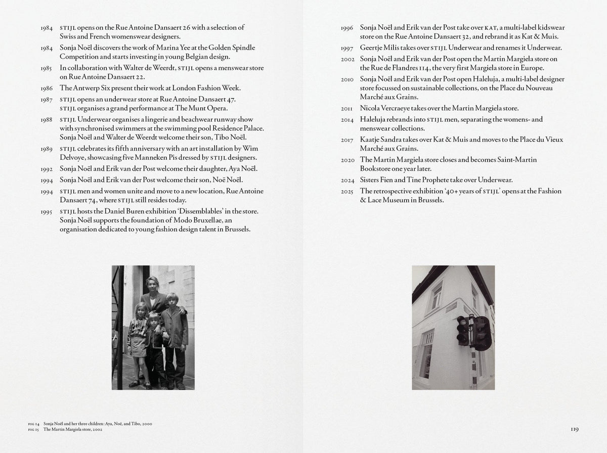 STIJL: 40 Years of Fashion, inside pages 6