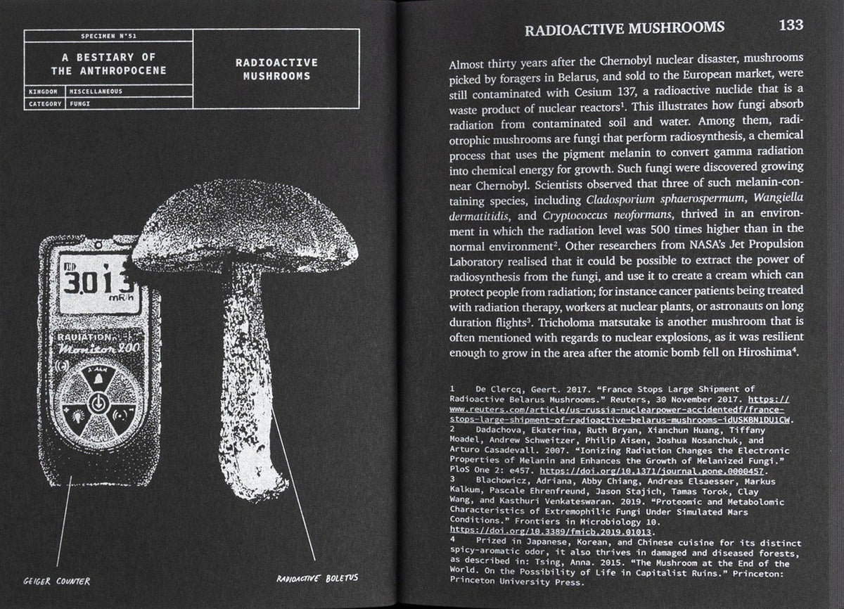 A Bestiary of the Anthropocene: Hybrid plants, animals, minerals, fungi, and other specimens, inside pages 6