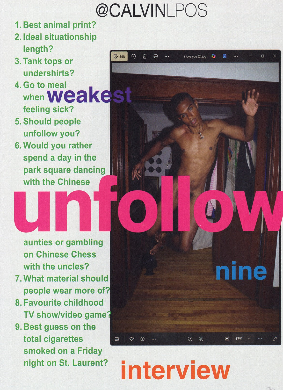 Weakest Magazine — Issue 2, inside pages 3
