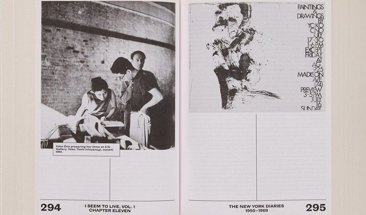Jonas Mekas, I Seem to Live: The New York Diaries (1950 to 1969), Volume 1, inside pages 7