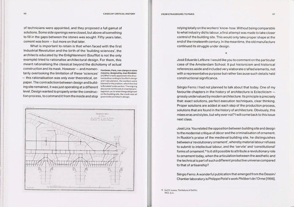 Sérgio Ferro, Architecture from Below: An Anthology, inside pages 4