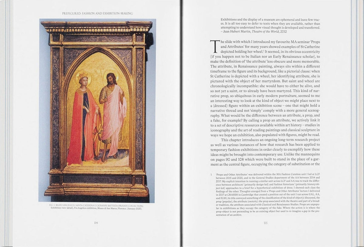 Judith Clark, Prefigured: Fashion and Exhibition-Making, inside pages 6
