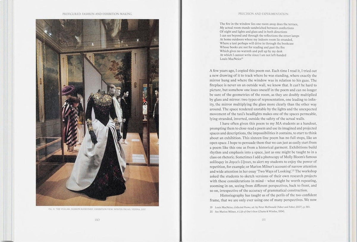Judith Clark, Prefigured: Fashion and Exhibition-Making, inside pages 8