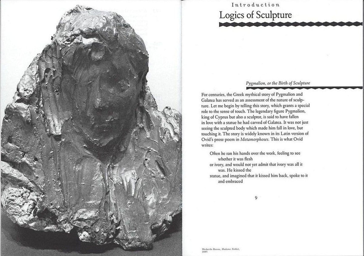 Ernst van Alphen, Seven Logics of Sculpture: Encountering Objects Through the Senses, inside pages 2