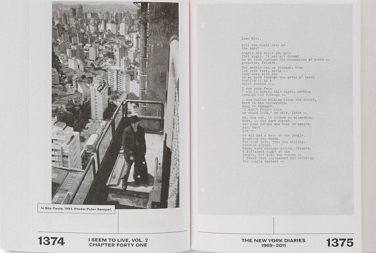 Jonas Mekas, I Seem to Live: The New York Diaries 1969 to 2011, Volume 2, inside pages 10